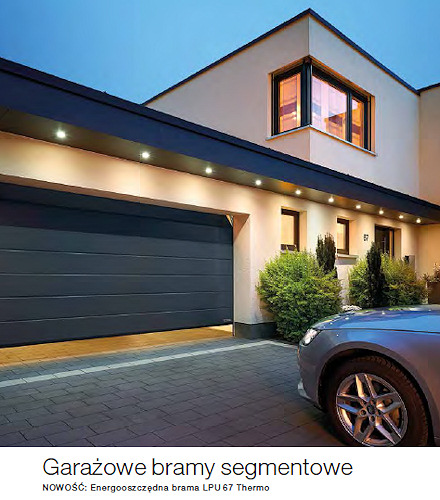 Garażowe bramy segmentowe